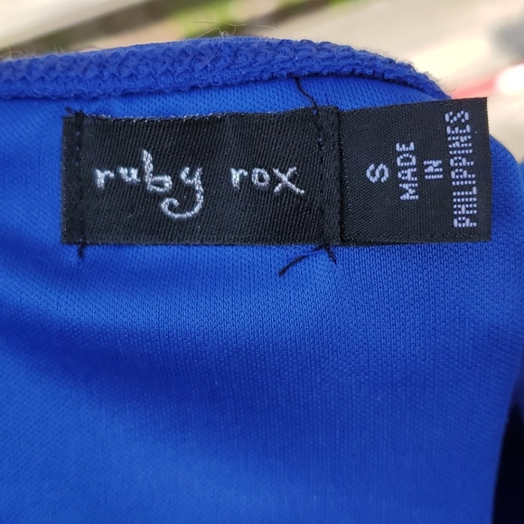 Royal blue party dress - Picture 4 of 5